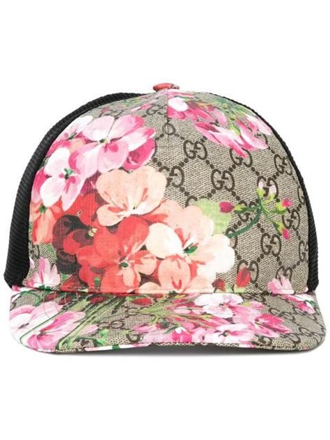 gucci pink flower hat|gucci pink cap.